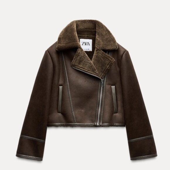 Zara Double Faced  Short Jacket - Picture 2 of 10